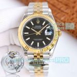 Clean Factory Rolex Datejust II Half Gold Champagne Dial CF Swiss 3235 Replica Watch